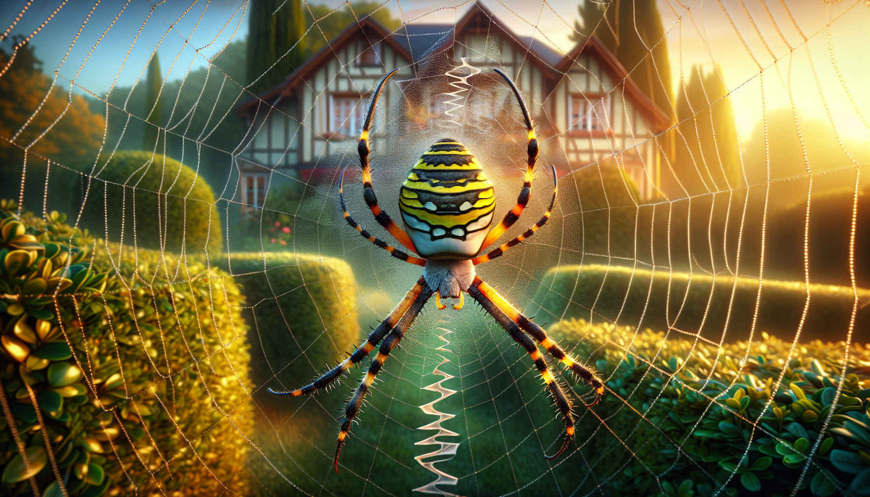 Araignée jaune et noire dans votre jardin du Val-d'Oise : faut-il s'en inquiéter ?