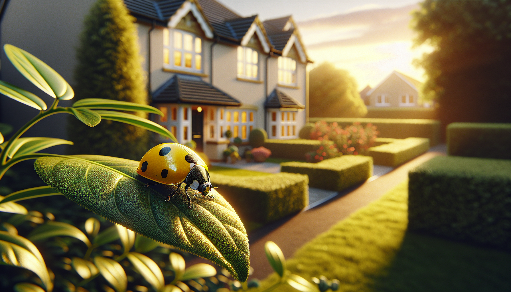 Coccinelle jaune dans votre jardin du Val-d'Oise : tout savoir pour protéger votre extérieur et votre bien