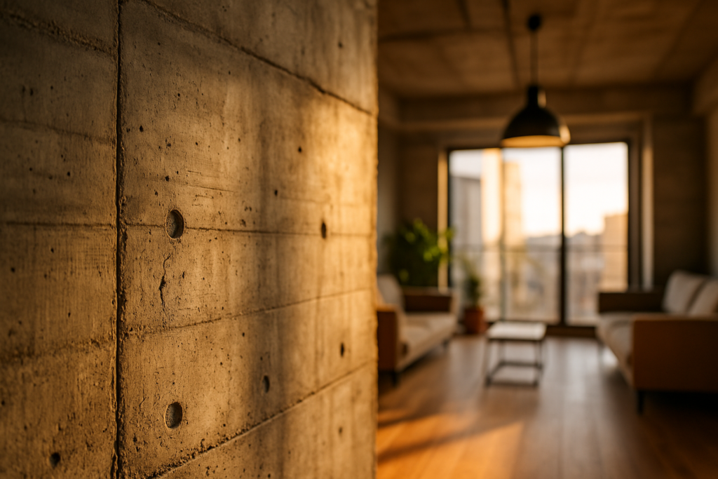 Brute de décoffrage : ce que cette finition béton change pour votre bien immobilier en 2026